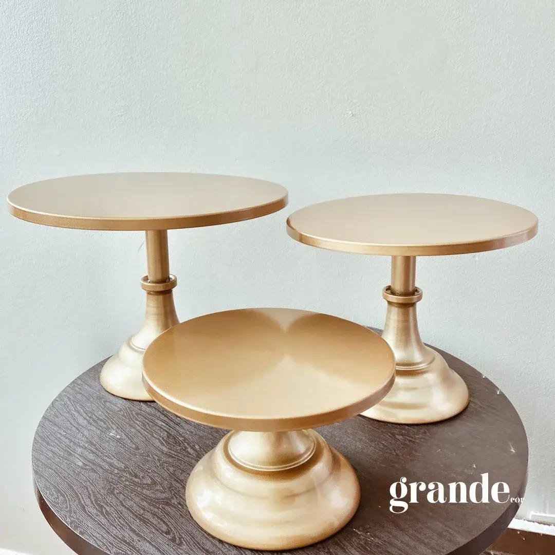 Gold Cake Stands