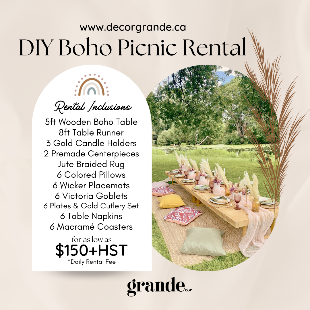 DIY Luxury Boho Picnic Rental - Image 2